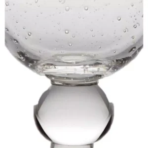 Abigails St. Remy 2.75 in. D x 5 in. H Bubble Wine Glass (Set of 4)