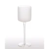 Abigails White Night Frosted Wine Glass