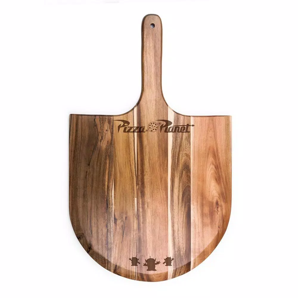 TOSCANA 22.3 in. Toy Story Acacia Pizza Peel Serving Paddle