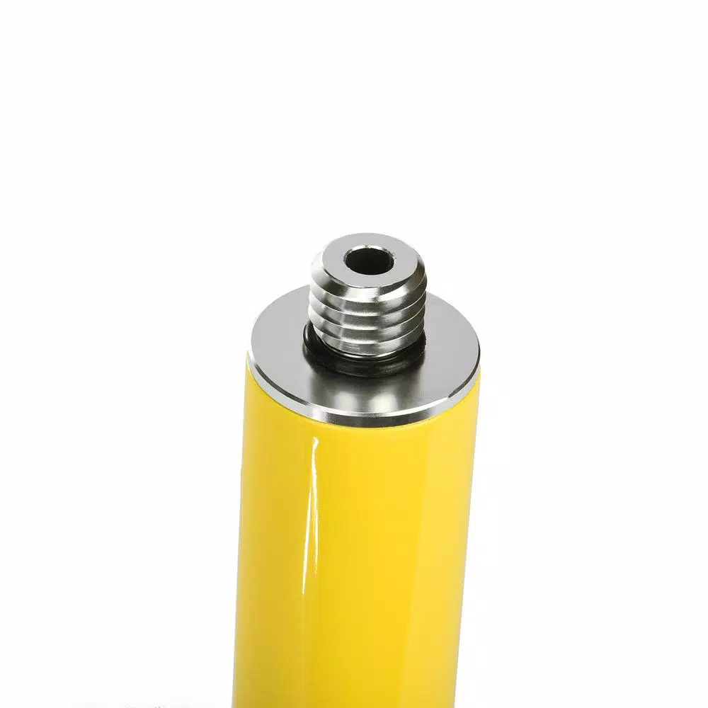 AdirPro 7 ft. Aluminum Extension Pole with Height Lever in Yellow