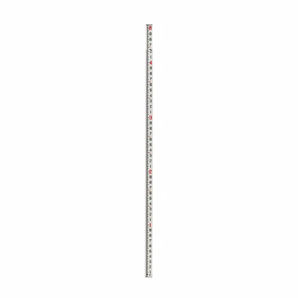 AdirPro 8 ft. Fiberglass Grade Rod with 10ths Scale