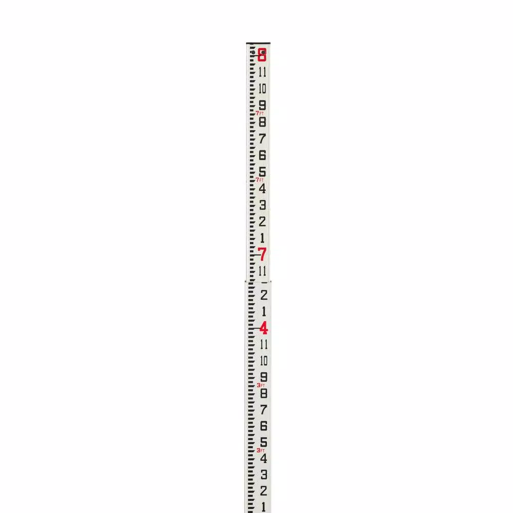 AdirPro 8 ft. Fiberglass Grade Rod Inches