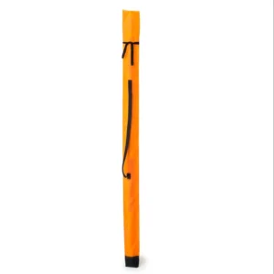 AdirPro 25 ft. Surveyor Oval Shaped Leveling Grade Rod in 10ths Scale