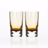 Rolf Glass Vienna 14 oz. Amber HiBall (Set of 2)