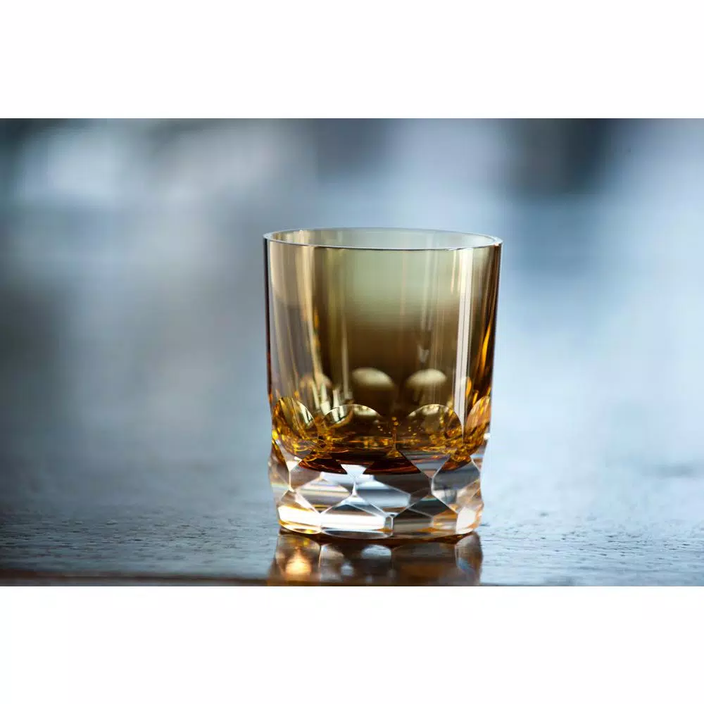 Rolf Glass Vienna 7 oz. Amber Old-Fashioned (Set of 2)