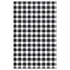 Amscan 54 in. x 102 in. Multi-Colored Paper Checkered Fall Harvest Market Table Cover (3-Pack)