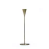 Zentique Upturned Cone Antique Gold Small Candle Holder