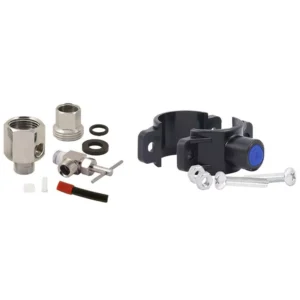 APEC Water Systems Feed Water Adapter and Drain Saddle Valve Clamp for Reverse Osmosis Systems with 1/4 in. Tubing