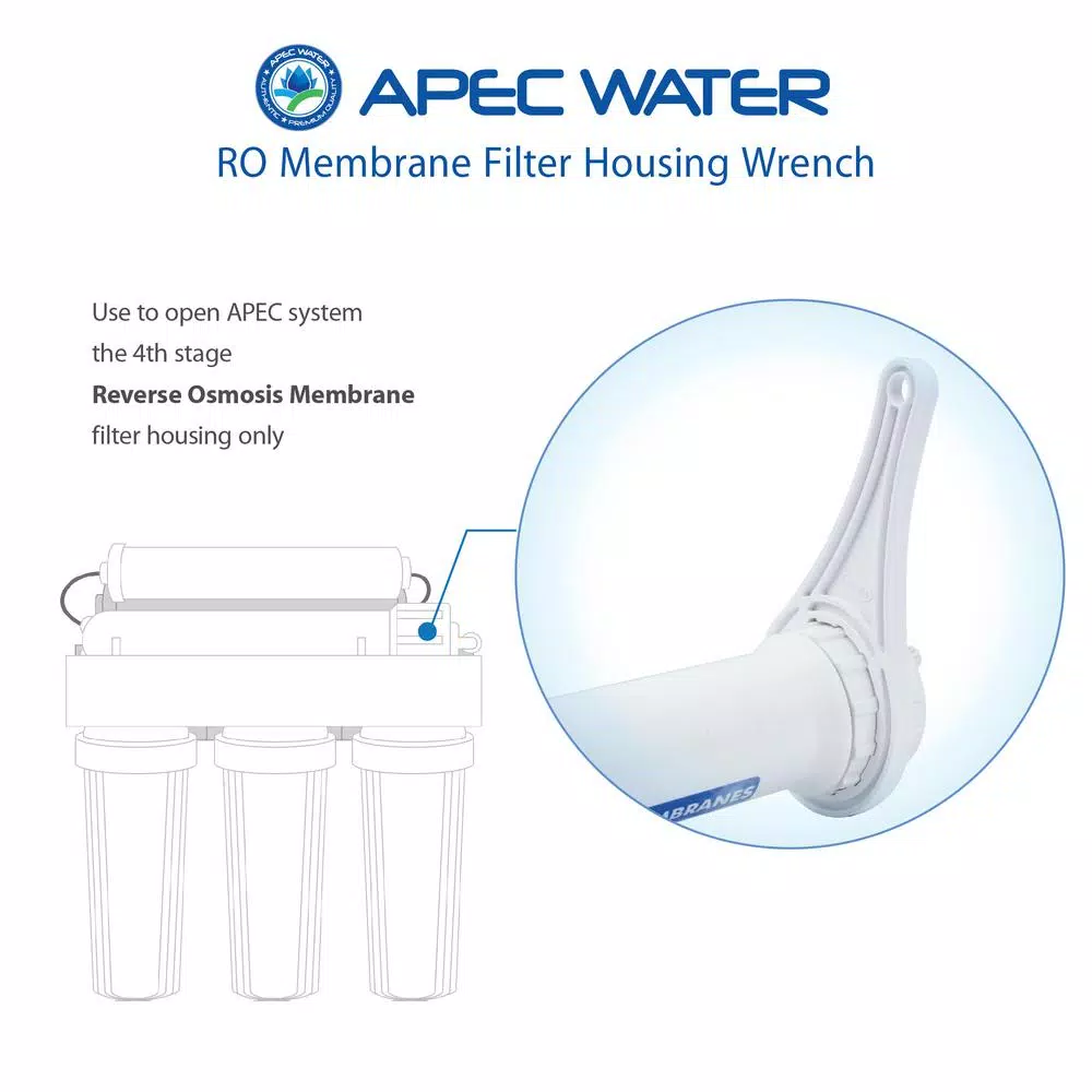 APEC Water Systems Membrane Housing Wrench for Under Sink Reverse Osmosis System