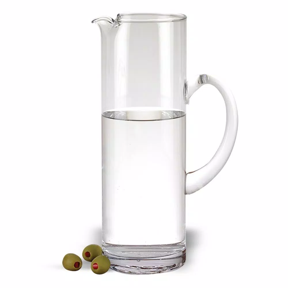 Badash Crystal 32 oz. 11.5 in. High Celebrate Handmade Glass Pitcher