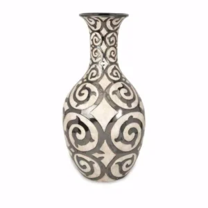IMAX Benigna Beige Tall Oversized Floor Vase