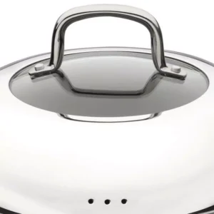 BergHOFF CollectNCook 11 in. Stainless Steel Non-Stick Covered Wok