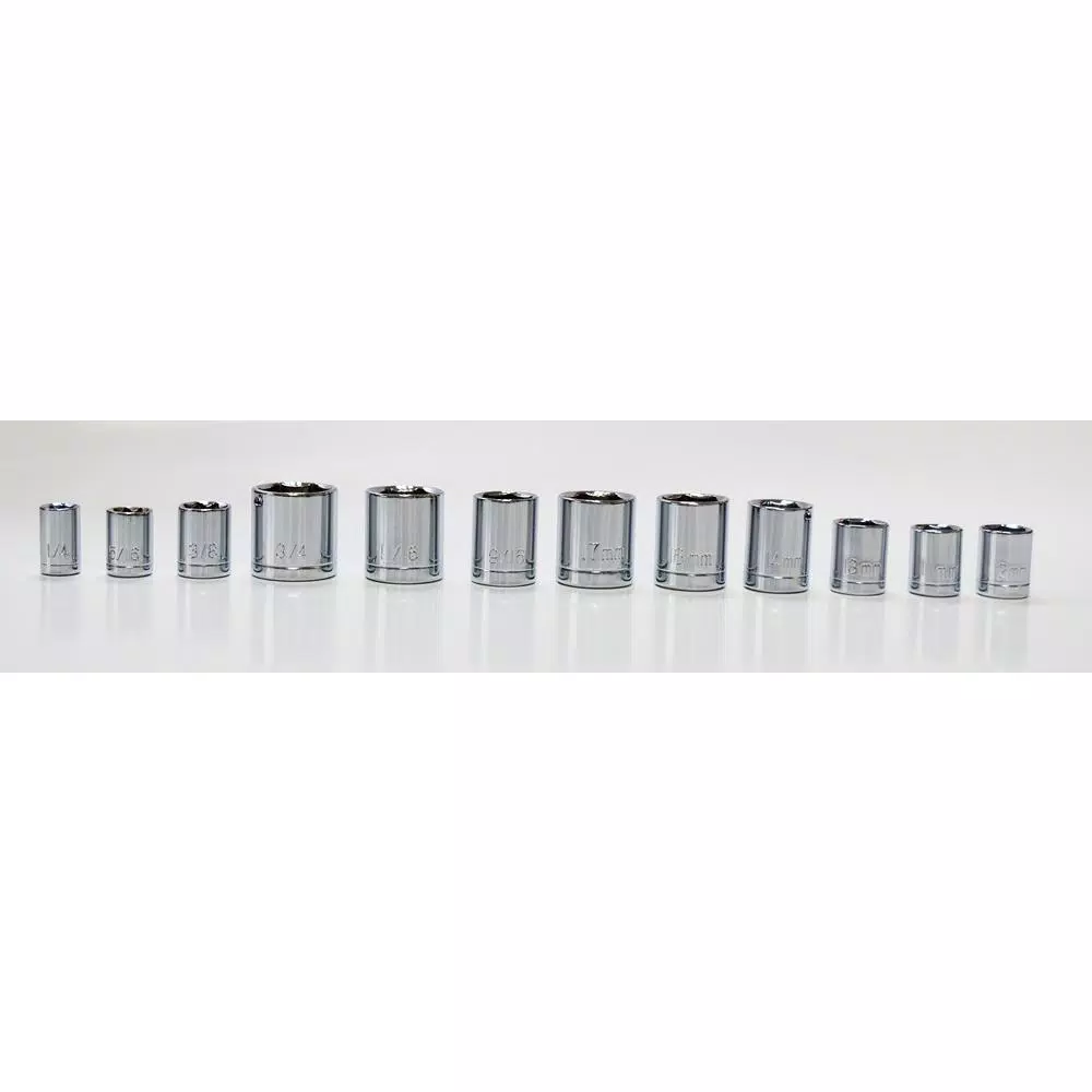 Best Value 1/4 in. and 3/8 in. and 1/2 in. Socket Set (52-Piece)