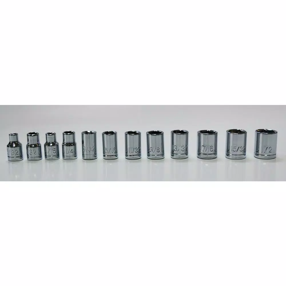 Best Value 1/4 in. and 3/8 in. and 1/2 in. Socket Set (52-Piece)