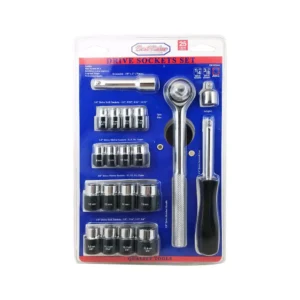 Best Value 1/4 in. and 3/8 in. Drive Socket Set (25-Piece)