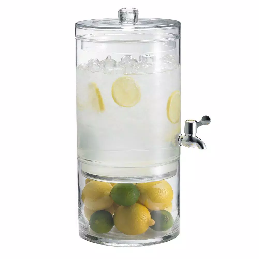 Artland 2 Gal. Dispenser with Clear Bottom Removable Base Upgraded ABS Spigot