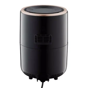 GoWISE USA 1. 7- qt. , 2.0 qt. Max Black/Copper Electric Mini Air Fryer with Digital Touchscreen + Recipe Book