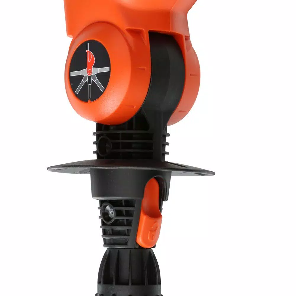 BLACK+DECKER 18 in. 20V Max Lithium-Ion Cordless Pole Hedge Trimmer with (2) 1.5Ah Batteries and Charger Included