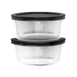 BLACK+DECKER 2 Speed Chopper with Two Glass Bowl