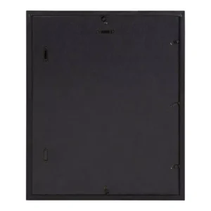 DesignOvation Gallery 13 in. x 16 in. matted to 8 in. x 10 in. Black Picture Frame