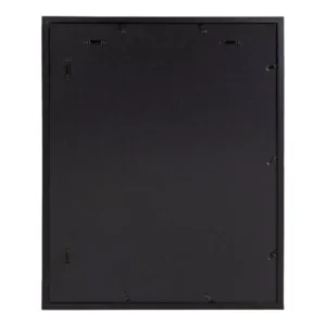 DesignOvation Gallery 16 in. x 20 in. matted to 8 in. x 10 in. Black Picture Frame