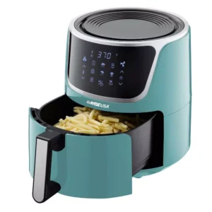 GoWISE USA 7 Qt. Mint Air Fryer with Dehydrator and 3-Stackable Racks with 8-Functions