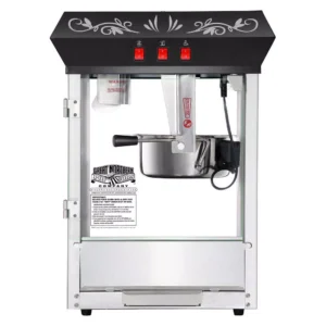 Great Northern Foundation 6 oz. Black Countertop Popcorn Machine