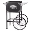 Great Northern 8 oz. Black Replacement Cart / Stand for Lincoln Style Popcorn Machine