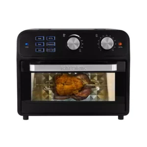 KALORIK 22 Qt. Black Digital Air Fryer Toaster Oven