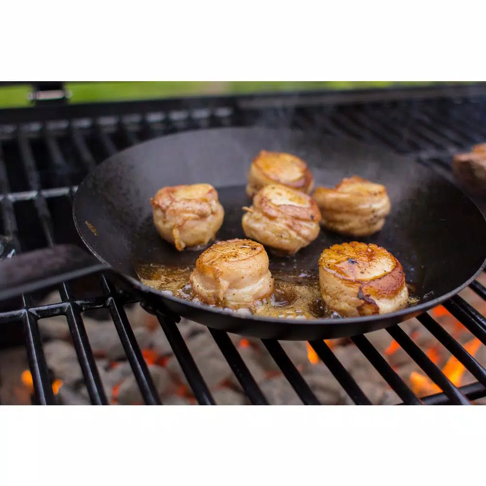 Lodge 10 in. Carbon Steel Skillet in Black
