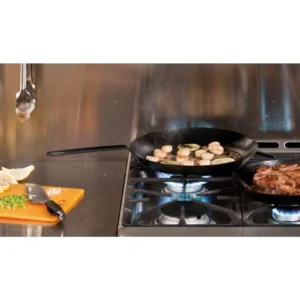 Lodge 12 in. Carbon Steel Skillet in Black
