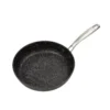 MasterPan Granite Ultra 9.5 in. Cast Aluminum Nonstick Frying Pan in Black