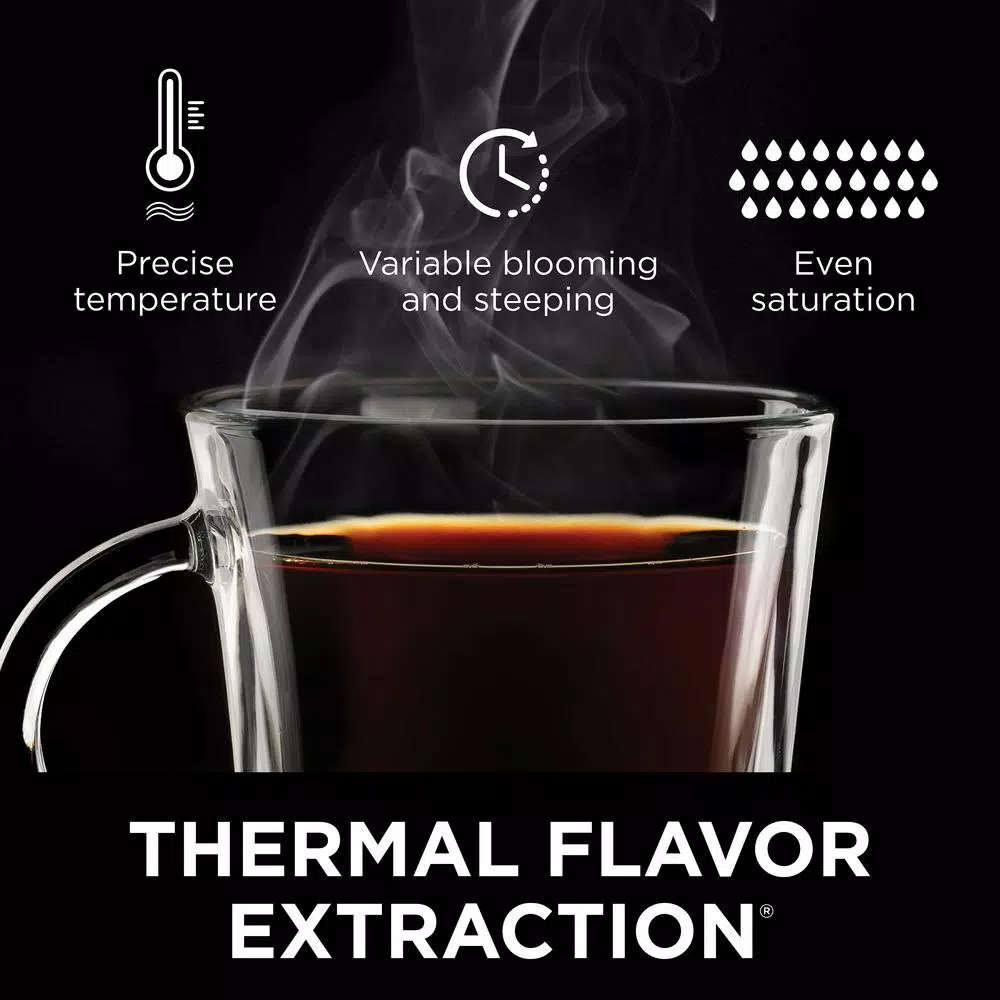 NINJA 6.25-Cup Hot and Cold Brew Programmable Black Drip Coffee Maker