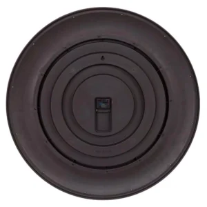 Pinnacle 30 in. Glenmont Oil Rubbed Bronze Wide Framed Roman Numeral Wall Clock