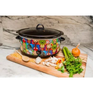 Uncanny Brands Marvel Kawaii 7qt. Slow Cooker Black