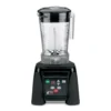 Waring Commercial Xtreme 48 oz. 2-Speed Clear Blender Black with 3.5 HP Blender, Electronic Keypad and 30-Second Timer