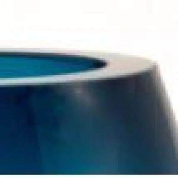 Badash Crystal 8 in. Samantha Cobalt Blue European Mouth Blown Thick Walled Decorative Vase