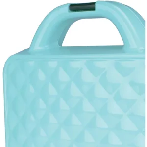 Brentwood Couture Purse Blue Nonstick Dual Waffle Maker