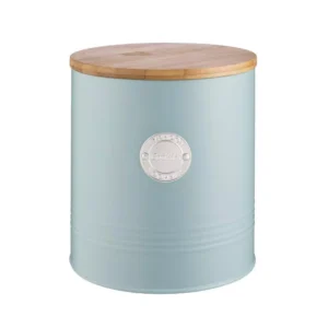 Mason Cash Living Coated-Steel Blue Cookie Storage