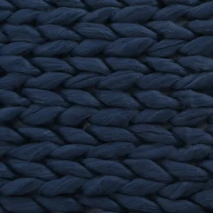 Noble House Marnie Blue Acrylic Throw Blanket