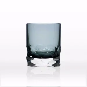 Rolf Glass Vienna 7 oz. Smoke Blue Old-Fashioned (Set of 2)