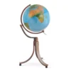 Waypoint Geographic Emily 20 in. Illuminated Floor Standing Globe in Blue