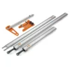 BORA WTX 24 in. and 50 in. Clamp Edges with 50 in. Extension and Connectors, Rip Handle and Saw Plate
