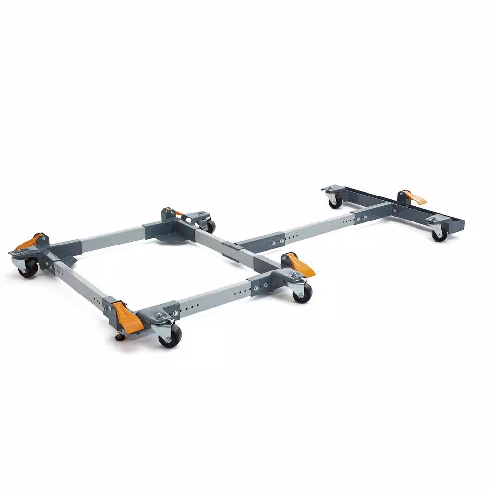 BORA Steel Mobile Base and Table Saw Extension Combo