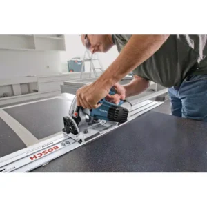 Bosch 6-1/2 in. 13 Amp Corded Track Saw with Plunge Action and L-Boxx Carrying Case