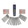 Bosch T-Shank Jig Saw Blade Set for Cutting Wood and Metal (30-Piece)