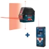 Bosch 65 ft. Self Leveling Cross Line Laser Level with Plumb Points plus BLAZE 135 ft. Laser Measurer with Full Color Display