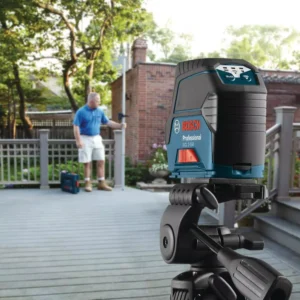 Bosch 65 ft. Self Leveling Cross Line Laser Level with Plumb Points plus BLAZE 135 ft. Laser Measurer with Full Color Display