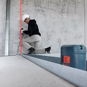 Bosch 30 ft. Self Leveling Cross-Line Laser Level with Clamping Mount