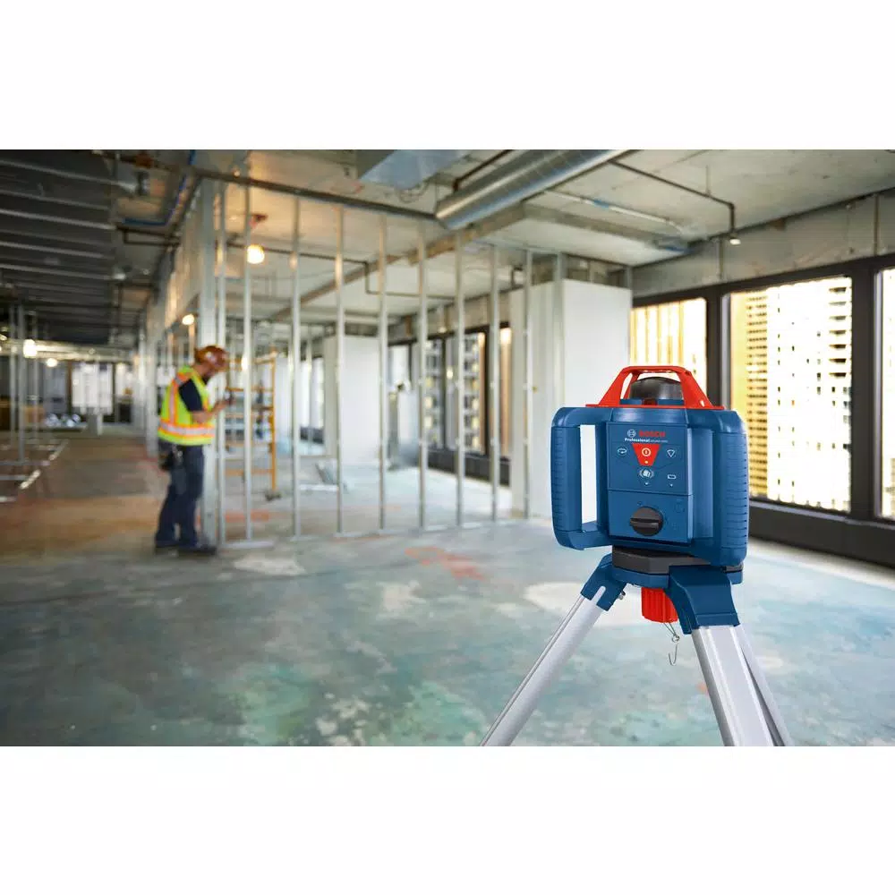 Bosch 800 ft. Self Leveling Rotary Laser Level Kit with Carrying Case